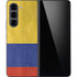 Colombia Flag Distressed Galaxy Z Fold5 5G Skin